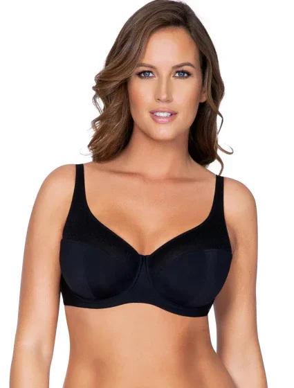 Dámská podprsenka Wendy model 19412512 Černá - Parfait