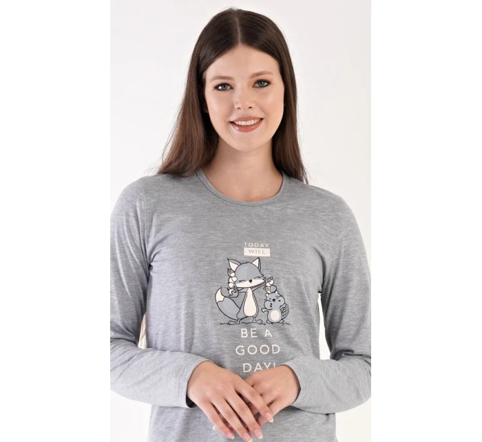 Dámské pyžamo dlouhé Forest model 18979841 - Vienetta Secret