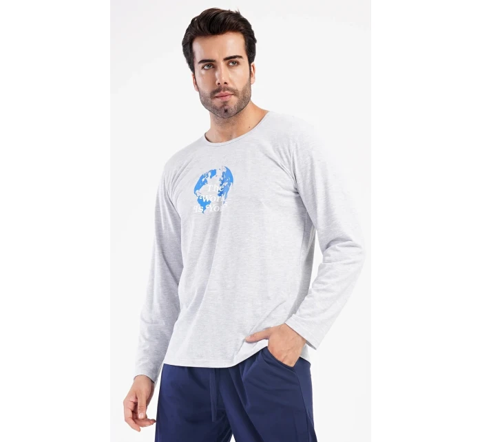 Pánské pyžamo dlouhé model 20656684 - Vienetta MAN