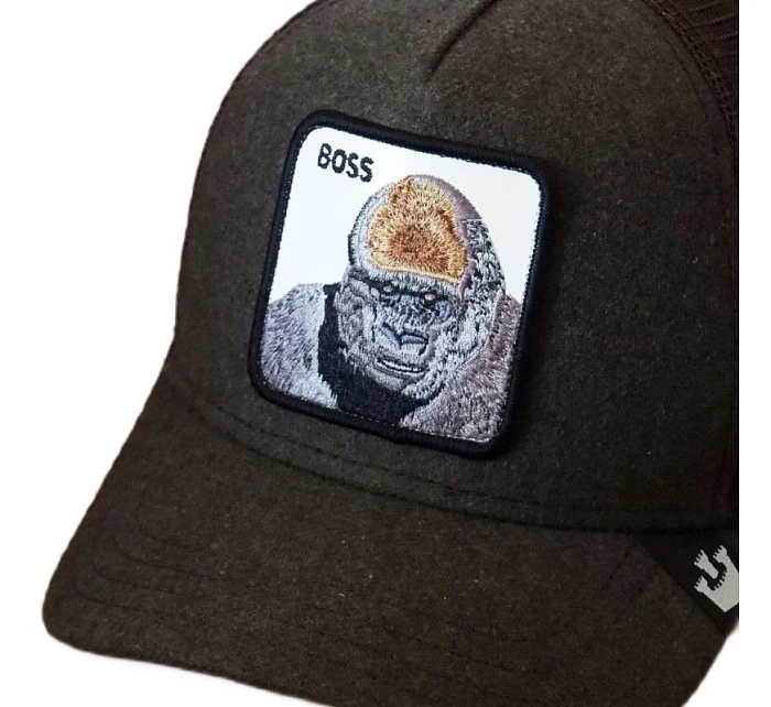 Goorin Bros. The Boss Trucker baseballová čepice - 101-1063-DARK GREEN Goorin Bros. The Boss Trucker baseballová čepice - 101-1063-DARK GREEN