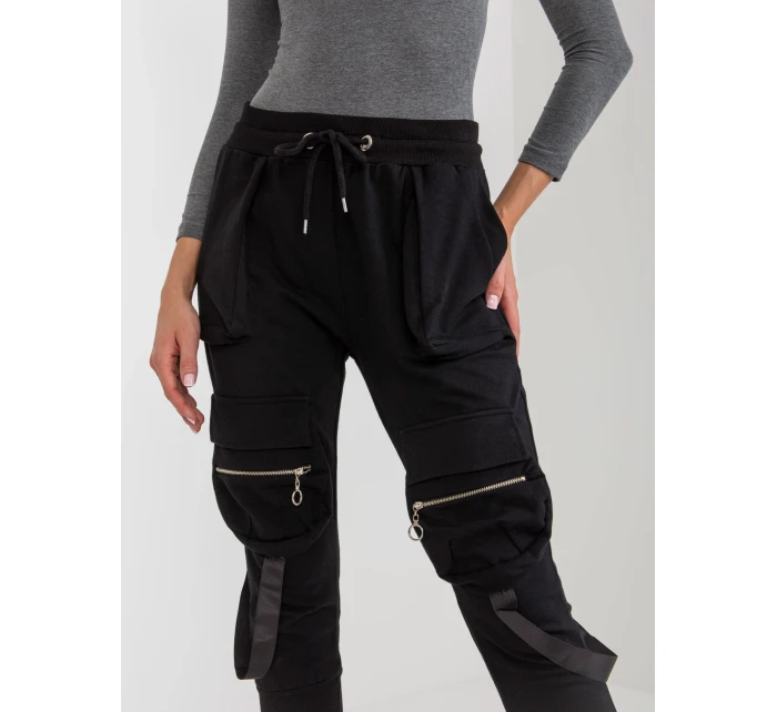 Teplákové kalhoty EM DR ES 21 595.23 černá Teplákové kalhoty EM DR ES 21 595.23 černá