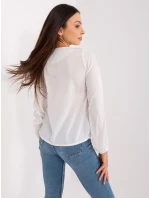 Bluzka LK BZ model 18865941 ecru - FPrice Bluzka LK BZ model 18865941 ecru - FPrice