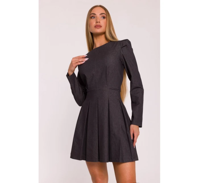 Šaty  grafitové model 21296200 - Moe