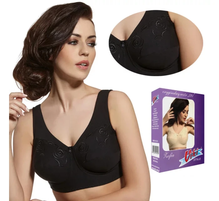 Dámská podprsenka Zofia 581 Černá - Viki