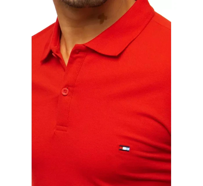 Pánská červená polokošile Dstreet model 21962925 - FashionStreet