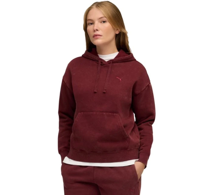 Puma ESS Elevated Relaxed Wash Hoodie W 688103 96