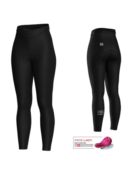 Biemme TEKNO 25 bezšňůrové punčocháče černé M