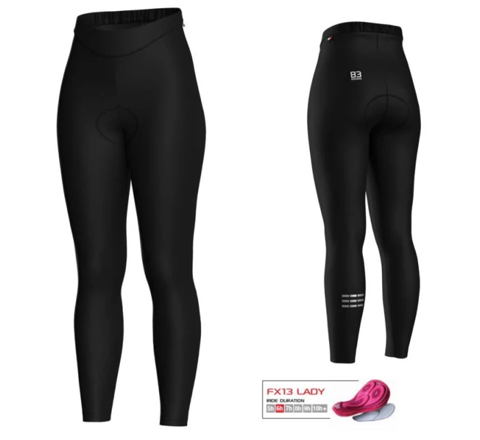 Biemme TEKNO 25 bezšňůrové punčocháče černé M