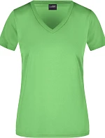 Daiber JN 735 Dámské sportovní tričko s výstřihem do V 02.0735 lime green