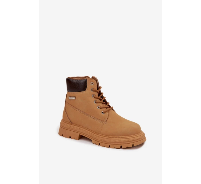 dámské trekové boty na zip Camel model 21714486 - Boto