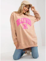 Halenka VI BL model 20742202 béžová a růžová - FPrice Halenka VI BL model 20742202 béžová a růžová - FPrice