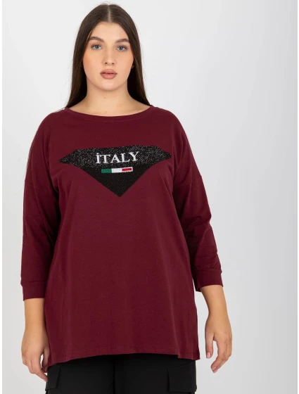 Halenka VI BZ 2911.82P tmavě fialová