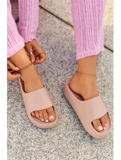 Dámské růžové pantofle Airaplea Foam Platform