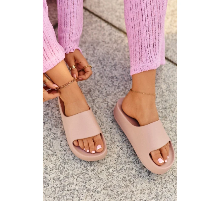 Dámské růžové pantofle Airaplea Foam Platform Dámské růžové pantofle Airaplea Foam Platform