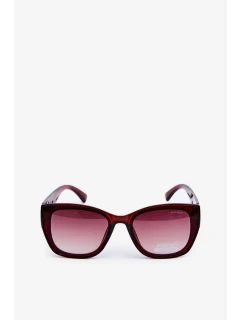 Dámské sluneční brýle UV400 tmavě hnědé