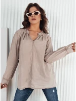 Dámské tričko NEBREDA beige FashionStreet DY0390