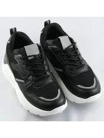 Černé dámské sneakersy (BS-01) Černé dámské sneakersy (BS-01)