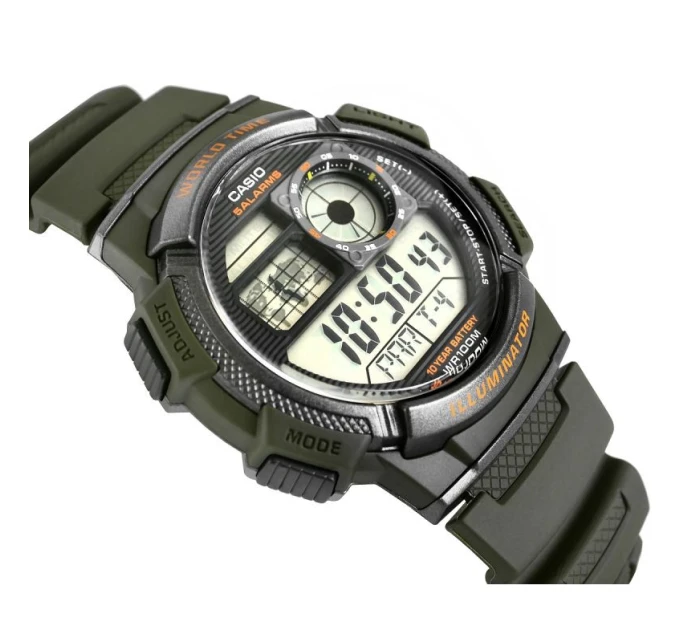 Pánské hodinky CASIO AE-1000W-3AVDF + krabice Pánské hodinky CASIO AE-1000W-3AVDF + krabice