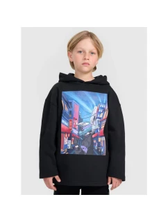 Chlapecká mikina s kapucí model 21816926 - 4F