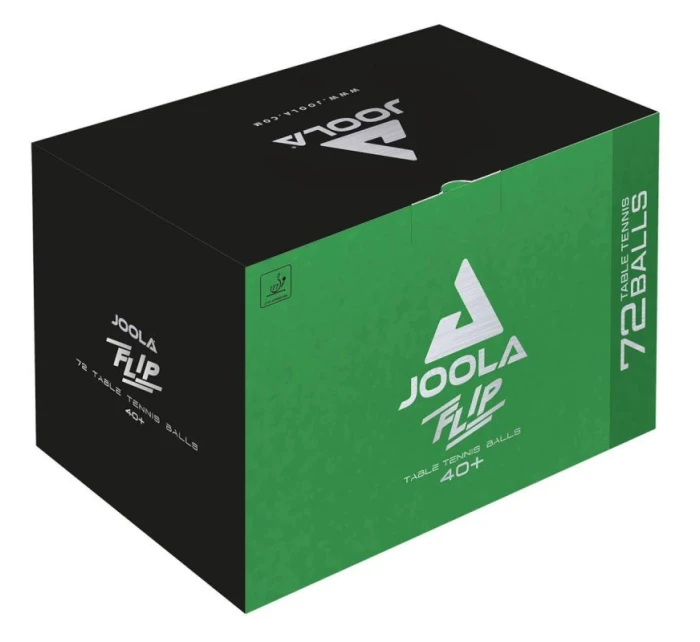 JOOLA FLIP 72KS MÍČKŮ NA STOLNÍ TENIS BÍLÉ BARVY