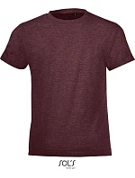 SOL'S Regent Fit Kids Dětské tričko 25.1183 heather oxblood SOL'S Regent Fit Kids Dětské tričko 25.1183 heather oxblood