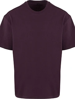 NM 003 Unisex oversize tričko z těžké bavlny model 22443113 plum purple - New Morning Studios