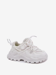 Sportovní Boty Sneakers Dětské Bílé model 21700421 - Boto