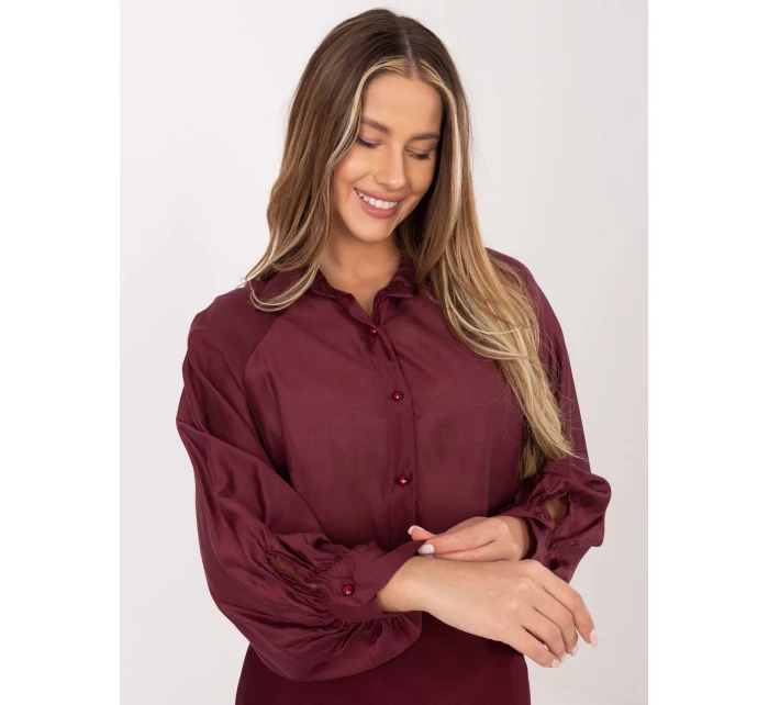 IT košile KS 28979.63 bordó IT košile KS 28979.63 bordó