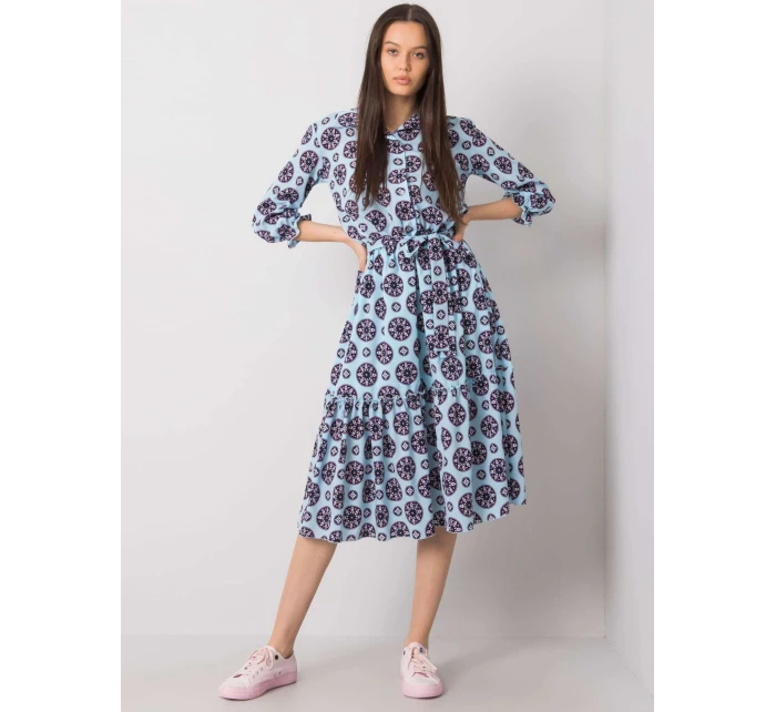 Šaty LK SK 508525.17 světle modrá