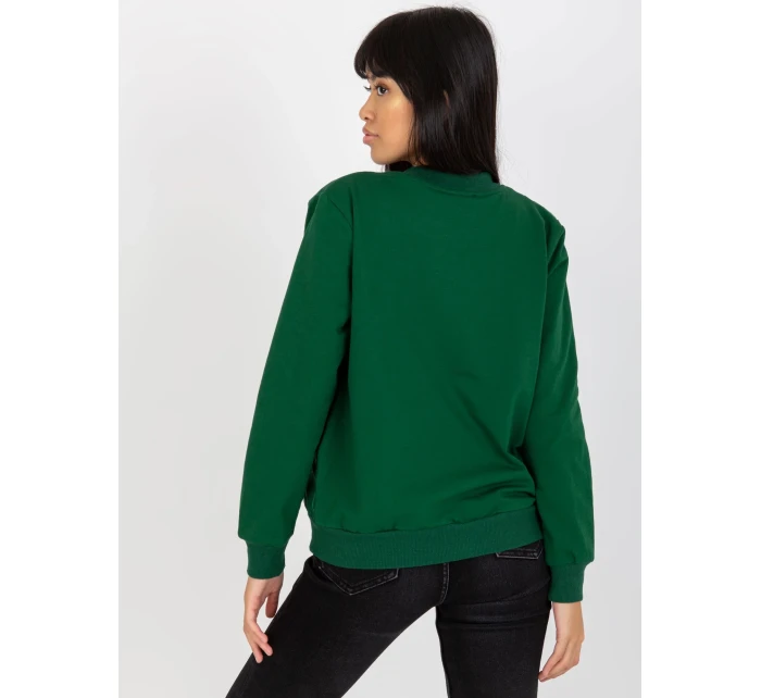 Mikina RV BL 8229.69P tmavě zelená