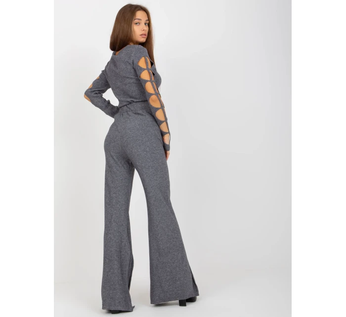 Kalhoty VI SP 20271.97 tmavě šedá Kalhoty VI SP 20271.97 tmavě šedá