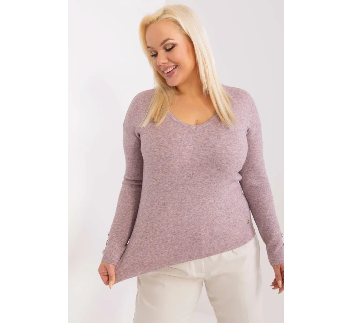 Svetr plus size model 190083 Factory Price