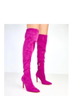 Kozačky na podpatku model 218125 Solea