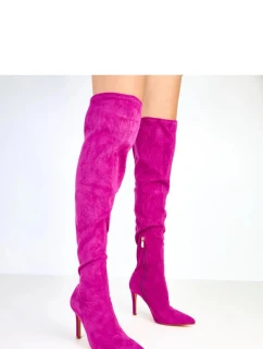 Kozačky na podpatku  model 218125 Solea