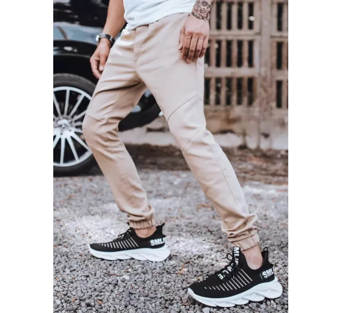 Pánské kalhoty tyou jogger béžové FashionStreet UX3306