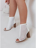 Dámské boty na poště NETTOWA white FashionStreet ZY0736 Dámské boty na poště NETTOWA white FashionStreet ZY0736
