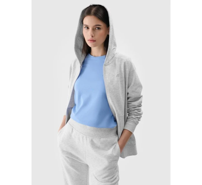 Dámská mikina s kapucí 4F 4FWMM00TSWSF1763-27M