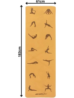 Korková podložka na cvičení jógy 183x61x0,4 cm ENERO FIT