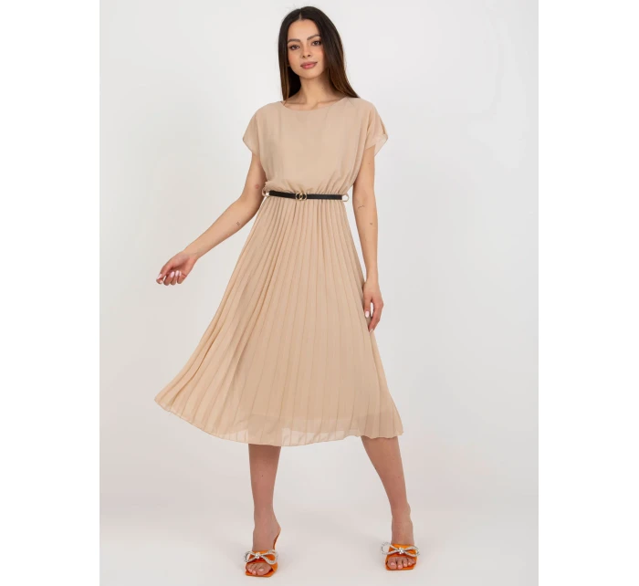 Šaty DHJ SK  béžová model 18426570 - FPrice