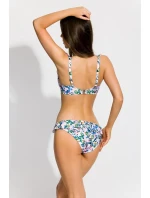 Plavkové kalhotky Zanzibar bílo-modro-zelené - Mediolano