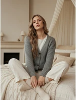 Dámský svetr my2401 Šedá - FashionStreet Dámský svetr my2401 Šedá - FashionStreet