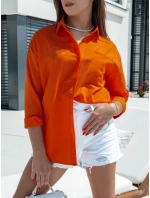 Dámské tričko oranžové model 21978352 - Dstreet