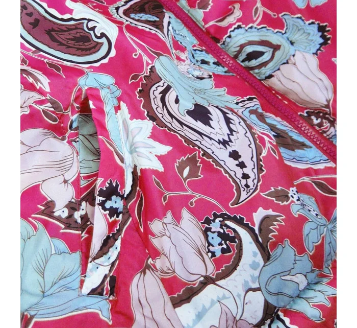 Růžová oboustranná dámská bunda model 9088271 - Libland Růžová oboustranná dámská bunda model 9088271 - Libland