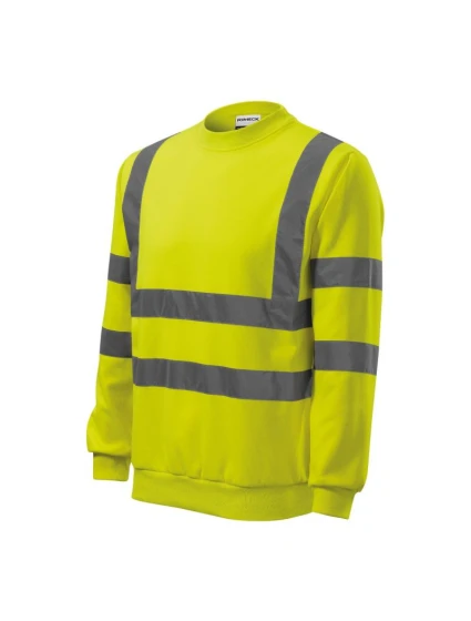 Unisex mikina HV Essential (fluorescenční žlutá)