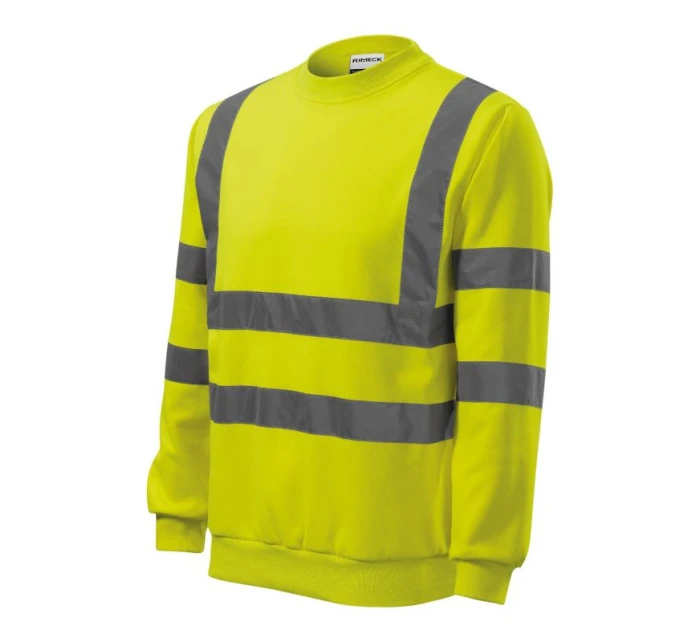 Unisex mikina HV Essential (fluorescenční žlutá)