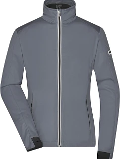 Daiber JN 1125 Dámská 3-vrstvá sportovní softshellbunda 02.1125 titan/black