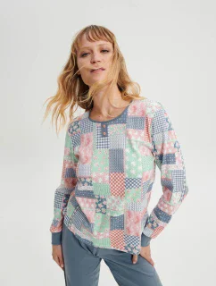 Pohodlné dámské pyžamo model 18033253 - Vamp