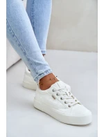 Dámské Tenisky Na Platformě Zateplené Big Star model 21675224 Bílé - Big Star Shoes Dámské Tenisky Na Platformě Zateplené Big Star model 21675224 Bílé - Big Star Shoes