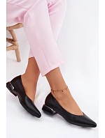 Baleríny Na Nízkém Podpatku model 22099966 Černé - VINCEZA