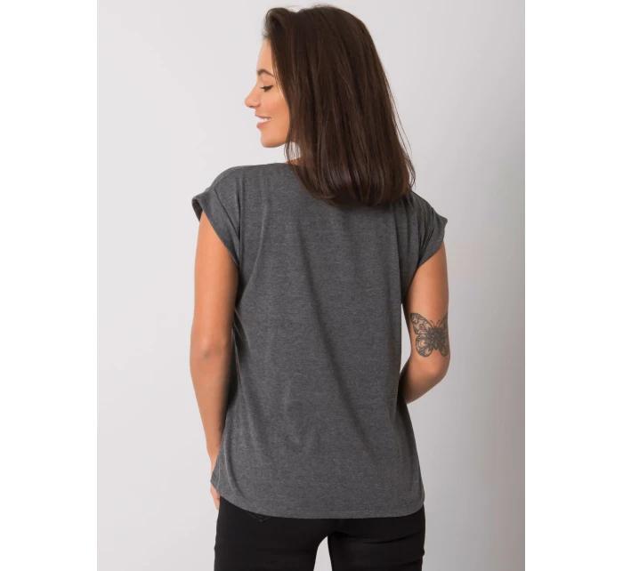 Tričko RV TS 4833.43P tmavě šedá